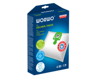 Akcesoria do odkurzaczy WORWO WORKI ZIELONY ZELMER ZMB01 /KPL4
